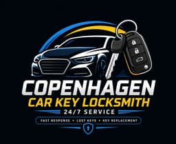 Copenhagen Car Key Locksmith Logo