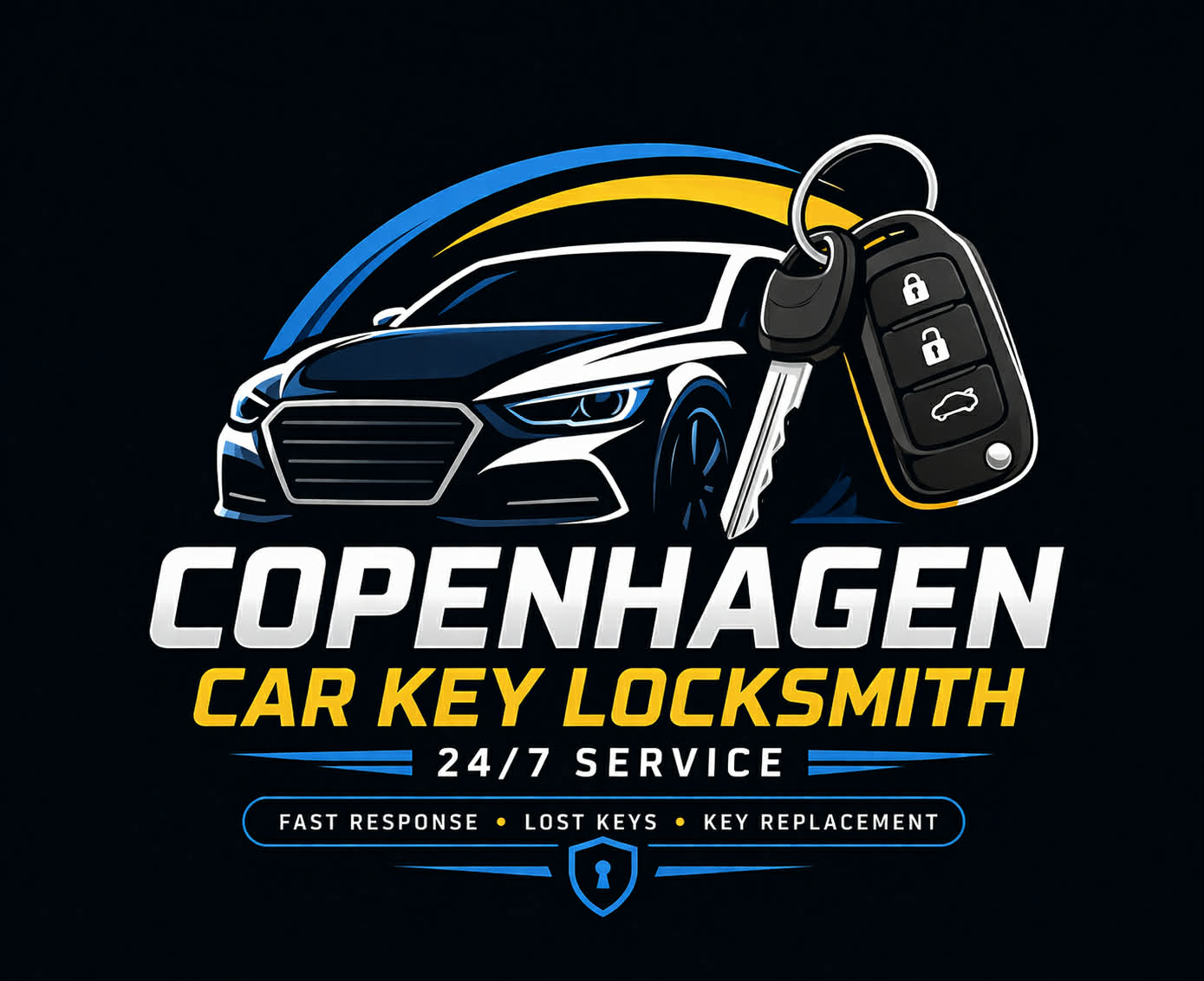 Copenhagen Car Locksmith Logo